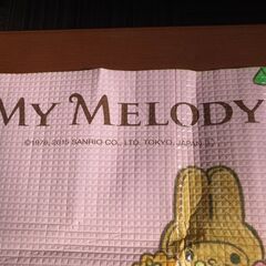 ★MY MELODY/マイメロ/マイメロディー★レジャーシート★遠足などに如何ですか？★の画像