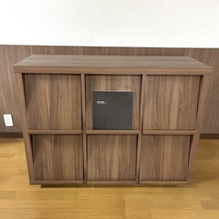 展示品 配送無料　アクタス five by five　マガジンラック 収納シェルフの画像