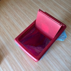 ゴミ箱　ダストボックス　ゴミ箱 分別 資源ごみ箱 横型 ダストボックス スリム 台所 キッチン おしゃれ 大容量 ワンプッシュ  ごみ分別　コロ付き　福岡　田川市　筑豊　ゴミ箱 ふた付き ホルダー ゴミ袋  サイズ 縦23センチ 横36センチ 高さ53センチ  の画像