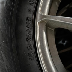 タイヤホイール　195/65R15 の画像