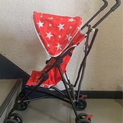 ベビーカー　バギー　トイザらス　星柄　折りたたみ　コンパクトの画像