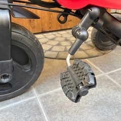 折りたたみ三段階　三輪車の画像