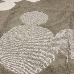 カーペット　ディズニー　ベルメゾン　ベージュの画像