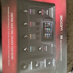 ベース用マルチエフェクター zoomB6の画像