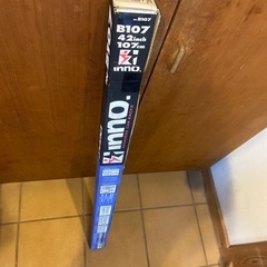 【新品未開封】innoルーフキャリア バー2本 107cm INB107 の画像