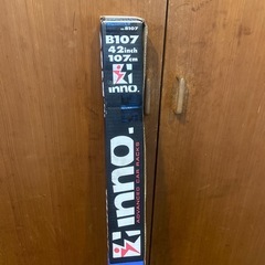 【新品未開封】innoルーフキャリア バー2本 107cm INB107 の画像