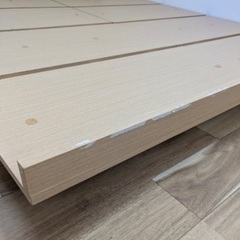 USBポート搭載ローベッド コンパクト ベッドフレーム②の画像