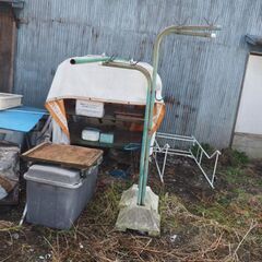 物干しと竿、洗濯、物干し一式の画像