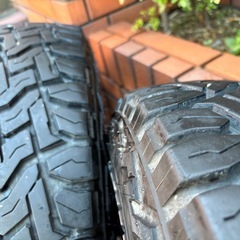 タイヤ&アルミ　4本セット　185/85R16の画像