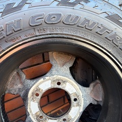 タイヤ&アルミ　4本セット　185/85R16の画像