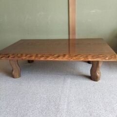 一枚板の座卓です。の画像