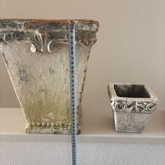 シャビーシックなテラコッタ　4点の画像