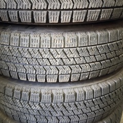 【中古】145/80R13  VRX2 BRIDGESTONE 冬タイヤホイールセットの画像