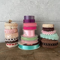 レース　リボン　まとめ売りの画像