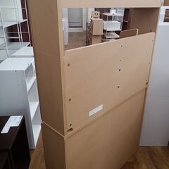 ★リユースのサカイ水戸店★フリーラックライトベージュH158×D23×W95クリーニング済みMT6236の画像