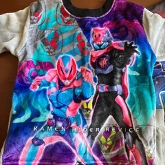 仮面ライダーパジャマ ２点１２０㎝の画像