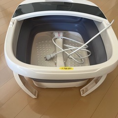 説明書付】軽量折りたたみあしつぼ足ツボフットバスの画像