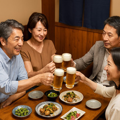 🍺　新潟駅前で同世代の方との少人数の飲み会　🍺