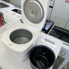 【リサイクルショップ ピカソ 小松原】🍚✨2022年製✨N simple（ニトリ）マイコン炊飯ジャー【BN201WH／3合炊き】✨🍚★9232★の画像