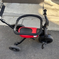 折りたたみ三段階　三輪車の画像