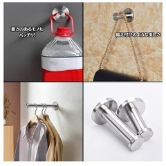 ステンレス壁掛けフックの画像