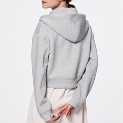 （新品タグなし）GU☆ダブルフェイスフルジップパーカの画像