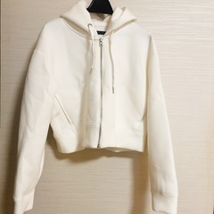 （新品タグなし）GU☆ダブルフェイスフルジップパーカの画像