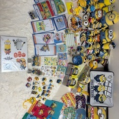 ミニオンズ　10万円以上　ぬいぐるみ　フィギュア　他グッズ大量セット　おもちゃの画像