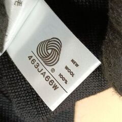 タートルネック　EX-CLUB　Mサイズ　ウール100%の画像