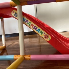 ジャングルジム（滑り台）【町田市再生家具】　1114の画像