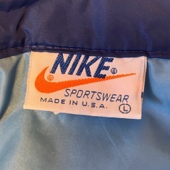 【希少・美品】 アメリカ製 ナイキ ビンテージ ナイロン ジャケット Ｓ〜Ｍの画像