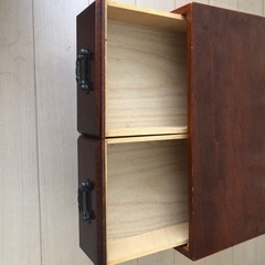 棚 小物入れ 引き出し 古い アンティーク の画像