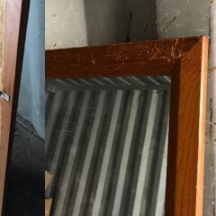 JM20441K) ミラー/鏡＜幅：約35cm 高さ：約152cm 奥行：約40cm＞中古品【取りに来られる方限定】　 の画像