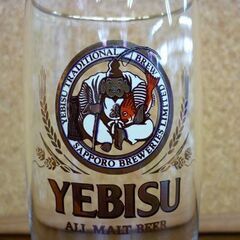 ☆SAPPORO エビスビール ビールグラス ビアタンブラー 6点セット 口径6.3cm 高さ16.9cm サッポロビール YEBISU 佐々木ガラス ビアグラス  札幌市 豊平区 平岸店の画像
