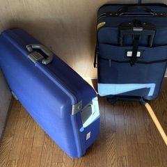 スーツケース 2つの画像