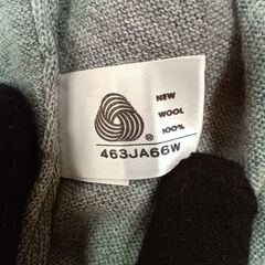 洗えるウール　タートルネックセーター　Mサイズの画像