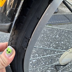 ママチャリ　自転車の画像