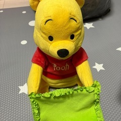 くまのプーさん　おしゃべりぬいぐるみの画像