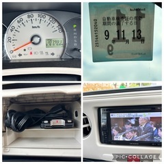 即乗りOK!ミラココア車庫満タン9年11月ナビETCつきの画像