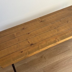 🌿 木製ローテーブル（テレビ台としても◎）の画像