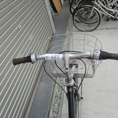 E683★限定特価　整備済み★ブリヂストン　アルベルトロイヤル★ 中古自転車 【　27インチ　黒　 】の画像