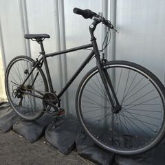 700C型　Shimano TZ　外装6段変速　クロスバイク　管理NO.20251114-11の画像