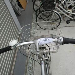 E685★限定特価　整備済み★ブリヂストン　アルベルト★ 中古自転車 【　27インチ　シルバー　 】の画像