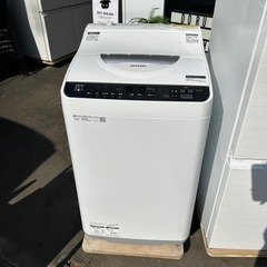 設置まで👏🏻 SHARP 一人暮らし家電セット 乾燥付き！ 2020年製✨の画像