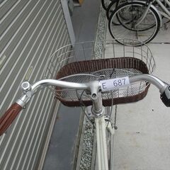 E687★限定特価　整備済み★ブリヂストン　カジュナロイヤル★ 中古自転車【27インチ　アイボリーベルト 】の画像