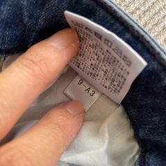 UNIQLO スキニーデニム 9-A3 ダークブルーの画像