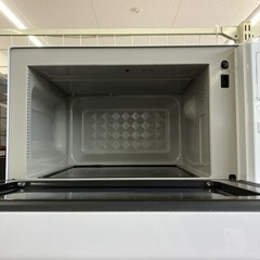 「安心の6ヶ月保証付。【Abitelax 電子レンジARF-206 2022年製 50Hz/60Hz】取りに来れる方限定。」の画像