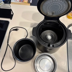 LOCABO糖質カット炊飯器（黒）の画像