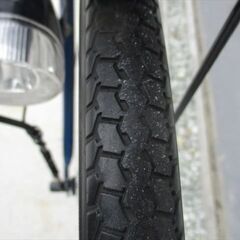 E688★限定特価★ 中古自転車 【　27インチ　ママチャリ　青　3段　LEDオートライト 】の画像