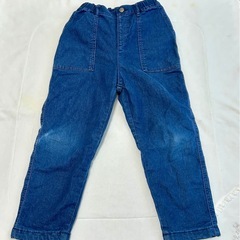 ユニクロ暖パン二枚セット　120㎝の画像